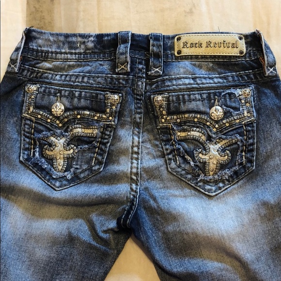 COPY - Rock Revival Jeans 27 Betty Studded boot c… - Picture 2 of 7